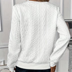 Belvenza | Pullover Elegante con Zip in Cotone