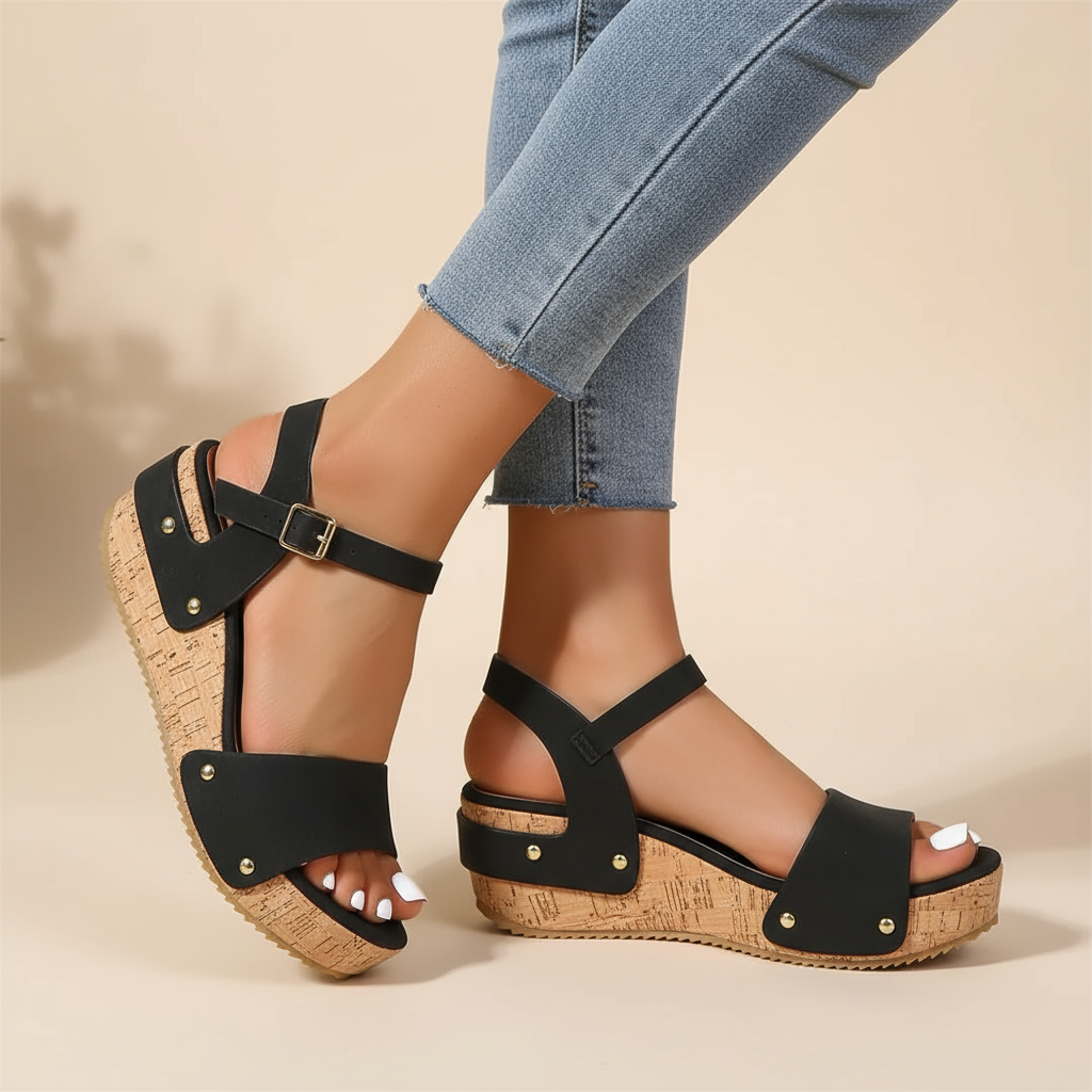 Belvenza | Sandali Eleganti con Tacco a Cuneo