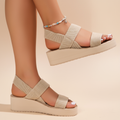 Belvenza | Sandali Eleganti Color Sabbia