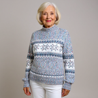 Belvenza | Maglione Elegante in Lana Grigia