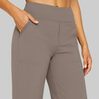 Belvenza | Pantaloni Eleganti in Jersey Nero