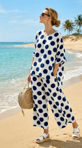 Belvenza | Set Elegante a Pois in Tessuto Premium