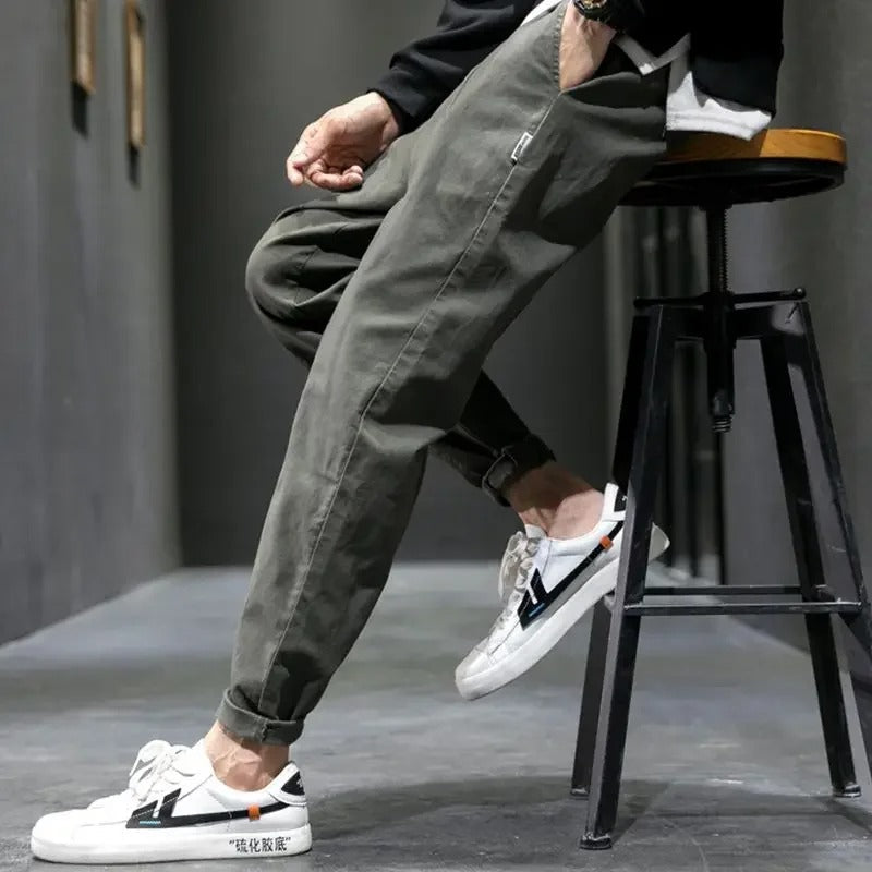 Belvenza | Pantaloni Jogging da Uomo con Gamba a Zampa
