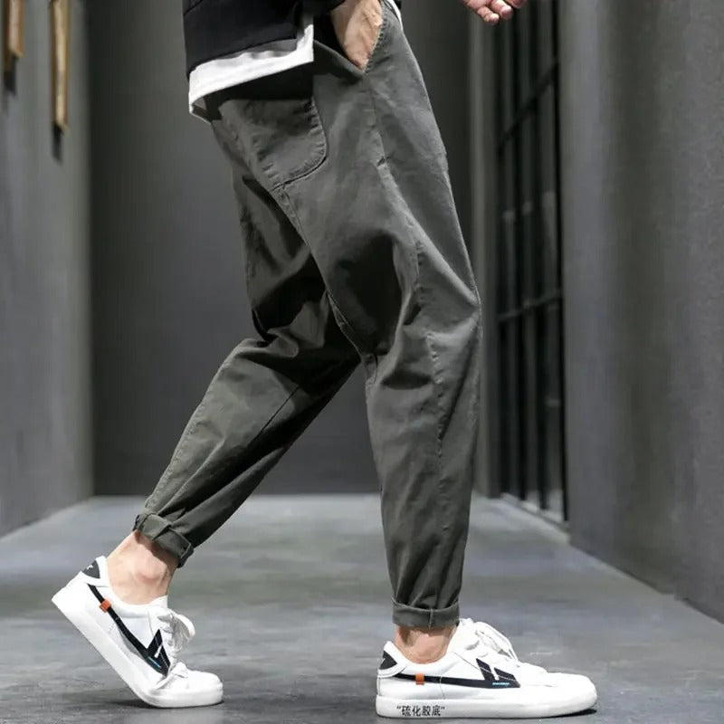 Belvenza | Pantaloni Jogging da Uomo con Gamba a Zampa