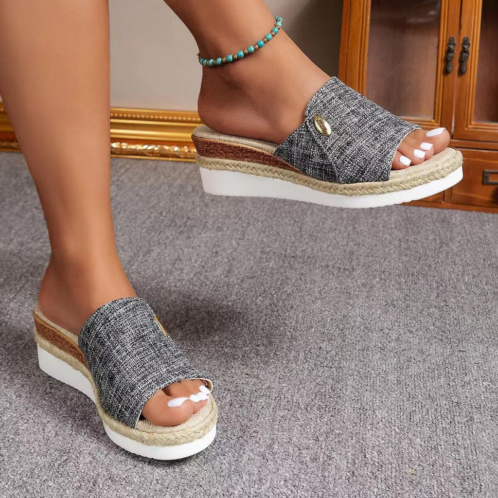 Belvenza | Sandali Ergonomici Confortevoli Denim