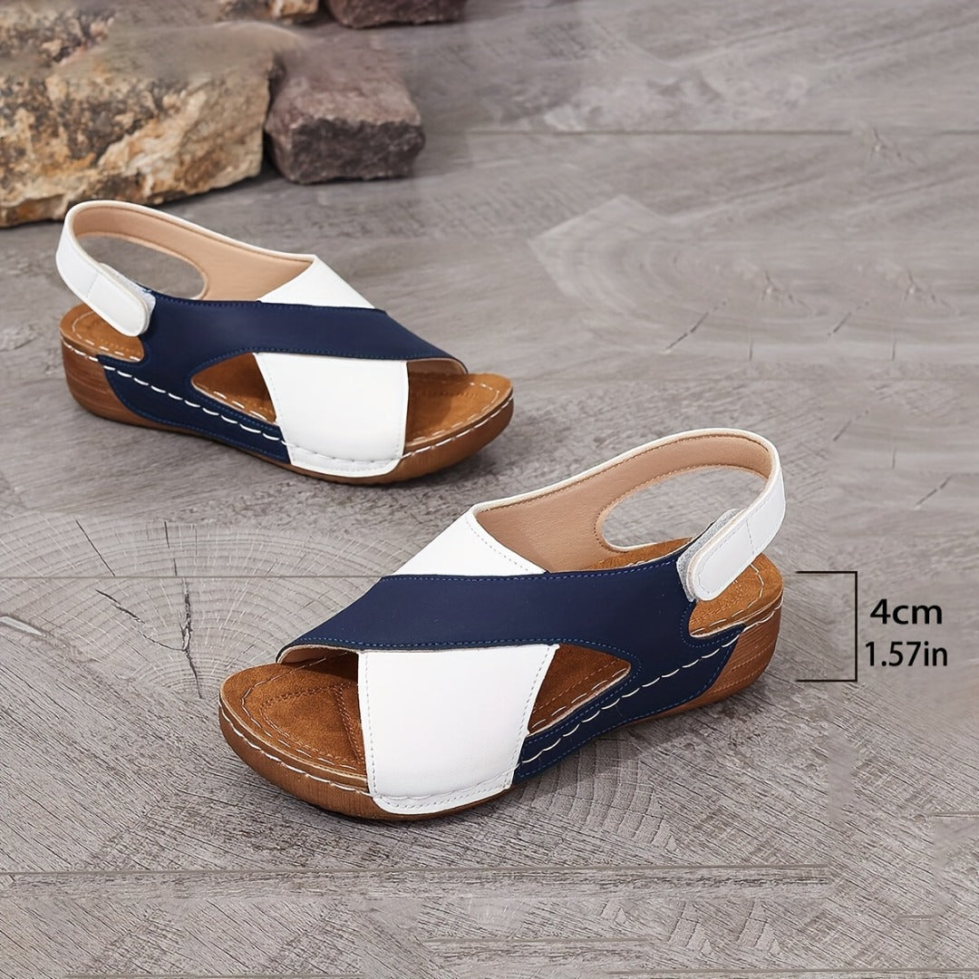 Belvenza | Sandali Ergonomici Beige Celia