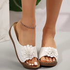 Belvenza | Sandali Comfort Ergonomici Beige