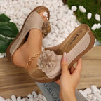 Belvenza | Sandali Comfort Ergonomici Beige