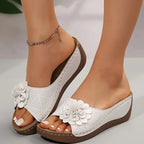 Belvenza | Sandali Comfort Ergonomici Beige