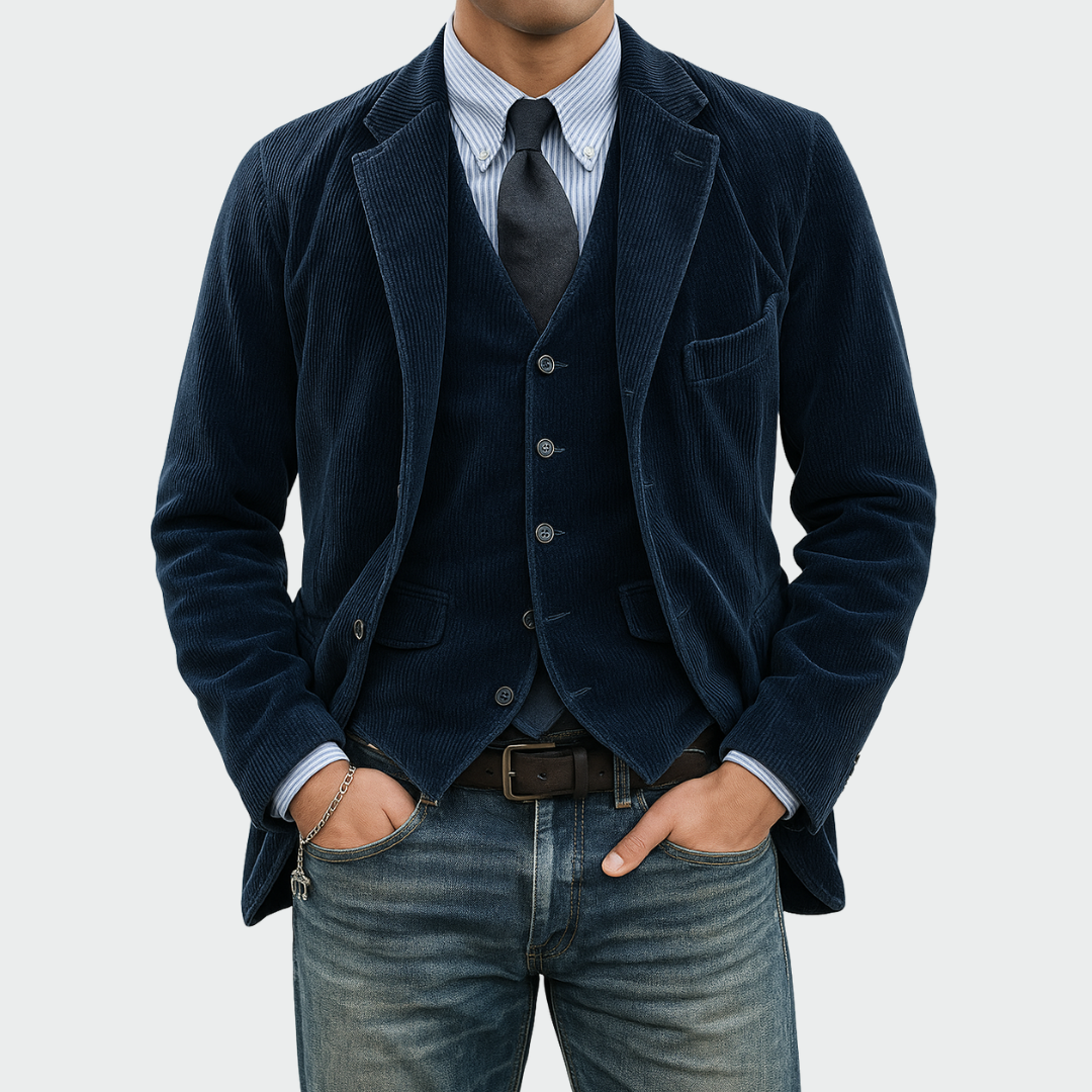 Belvenza | Giacca Elegante con Gilet Coordinato