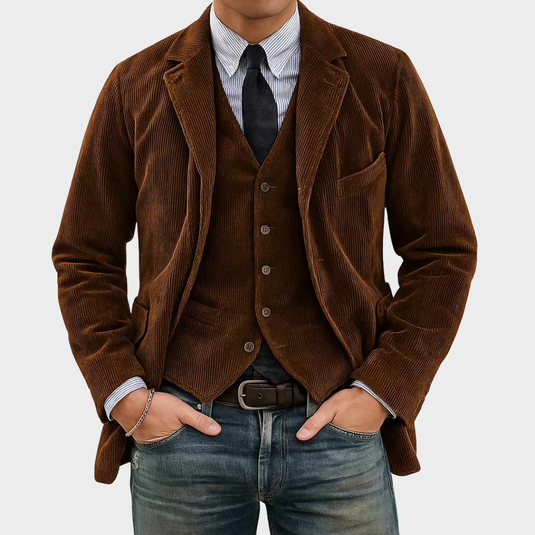 Belvenza | Giacca Elegante con Gilet Coordinato