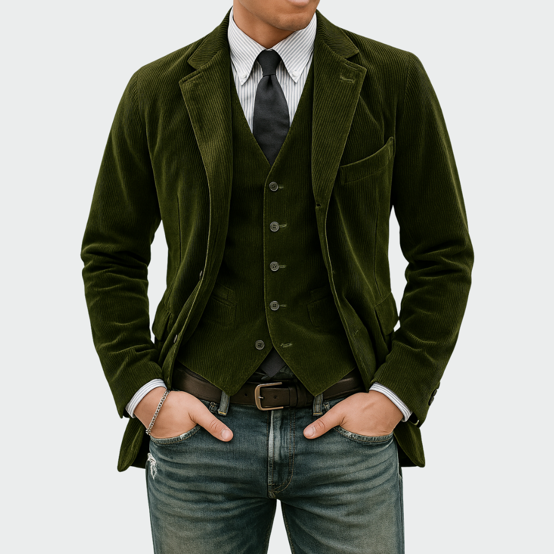 Belvenza | Giacca Elegante con Gilet Coordinato